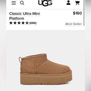 NEW never worn UGG mini